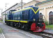 An American built diesel loco