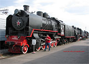 A "Sergo Ordzhonikidze" steam loco
