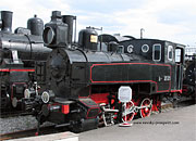 A real old 'tank' engine which was used on the North Caucasus Railway for shunting.