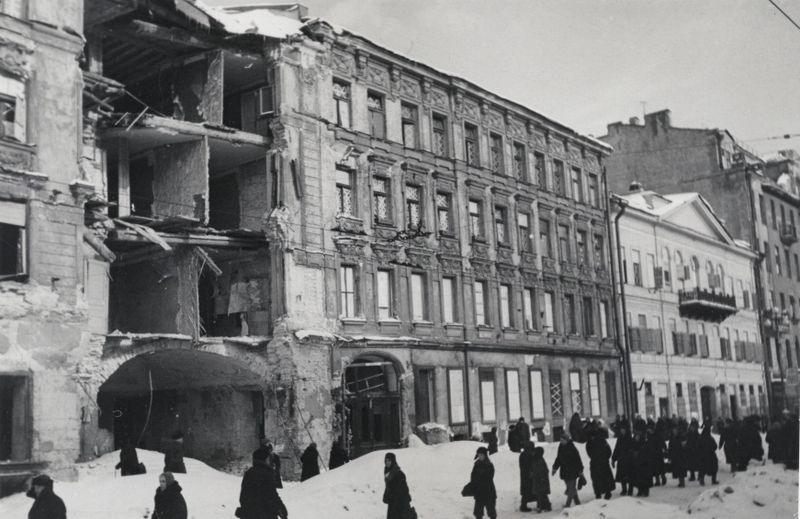 Bomb damage to Nevsky, 68