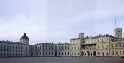 The Neo-Classical Palace of Gatchina was completed in 1781 and is still undergoing restoration after severe damage in World War II