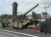 A big gun, used in the Soviet-Finnish War 1939-40