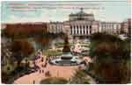 Nevsky Postcard 084 is a view the top of the Eliseieff building c1913
