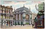 Nevsky postcard 094 Dom Elisieva & Theatre Farce_used 1910