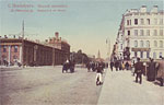 Nevsky Postcard 104 is a view of Upper Nevsky from Anichkov Bridge