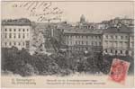 Nevsky Postcard 166 looking up Nevsky from the Admiralty tower