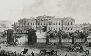 Lithograph by H. Avnatomov, after a drawing by Joseph Charlemagne, 1858